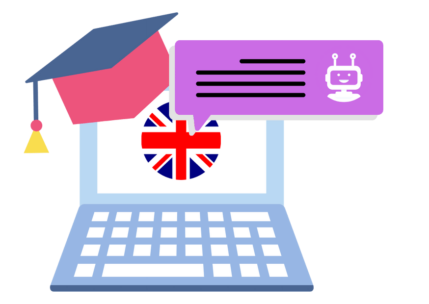 Chatbot for online English language courses